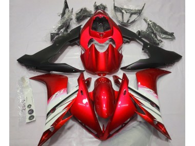 Helles Rot & Weiß 2004-2006 Yamaha R1 Motorrad Verkleidungen