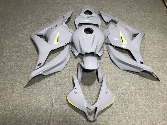 Hellgrau Glänzend 2009-2012 Honda CBR600RR Motorrad Verkleidungen Hellgrau Glänzend 2009-2012 Honda CBR600RR Motorrad Verkleidungen
