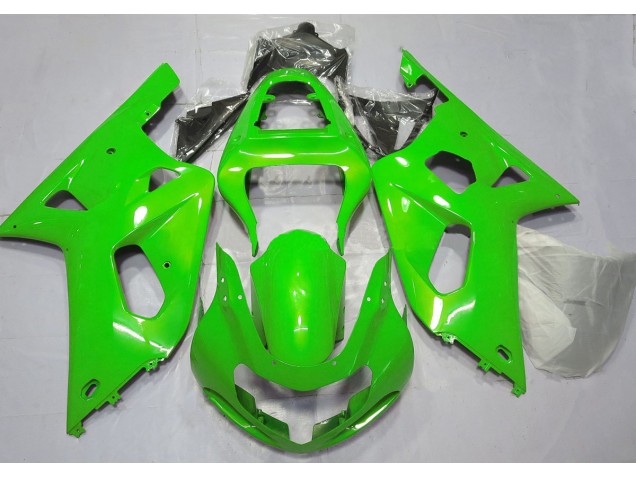 Hellgrün 2001-2003 Suzuki GSXR 600-750 Motorrad Verkleidungen Hellgrün 2001-2003 Suzuki GSXR 600-750 Motorrad Verkleidungen