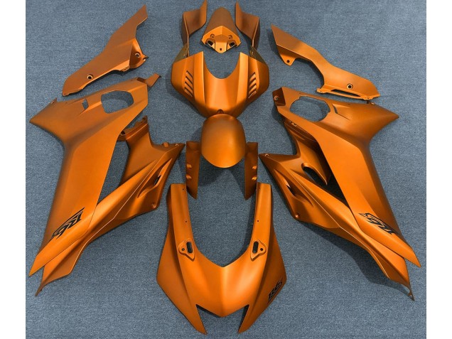 Hellorange Matt 2017-2021 Yamaha R6 Motorrad Verkleidungen Hellorange Matt 2017-2021 Yamaha R6 Motorrad Verkleidungen