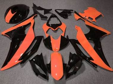 High Viz Orange 2008-2016 Yamaha R6 Motorrad Verkleidungen