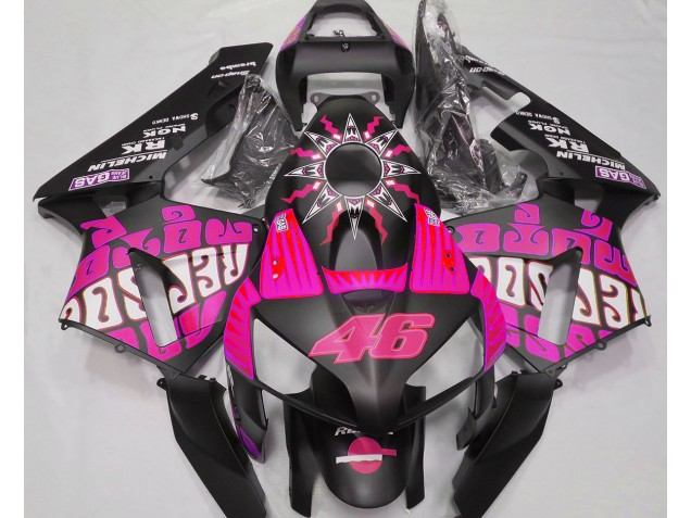 Hot Pink Rossi Repsol 2003-2004 Honda CBR600RR Motorrad Verkleidungen Hot Pink Rossi Repsol 2003-2004 Honda CBR600RR Motorrad Verkleidungen