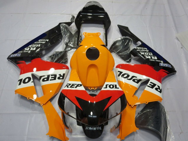 Klassisch Repsol 2003-2004 Honda CBR600RR Motorrad Verkleidungen Klassisch Repsol 2003-2004 Honda CBR600RR Motorrad Verkleidungen