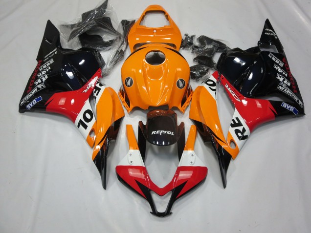Klassisch Repsol 2009-2012 Honda CBR600RR Motorrad Verkleidungen Klassisch Repsol 2009-2012 Honda CBR600RR Motorrad Verkleidungen