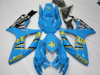Klassisch Rizla 2006-2007 Suzuki GSXR 600-750 Motorrad Verkleidungen