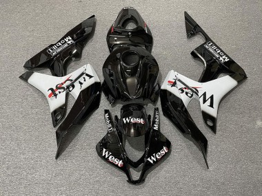 Klassischer West Stil 2007-2008 Honda CBR600RR Motorrad Verkleidungen