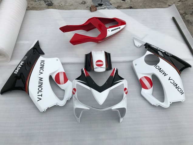 Konica Minolta Design 2001-2003 Honda CBR600 F4i Motorrad Verkleidungen Konica Minolta Design 2001-2003 Honda CBR600 F4i Motorrad Verkleidungen