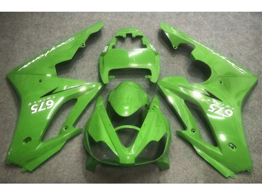 Kräftiges Grün 2006-2008 Triumph Daytona 675 Motorrad Verkleidungen