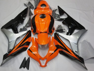 Leuchtend Orange OEM Stil 2007-2008 Honda CBR600RR Motorrad Verkleidungen