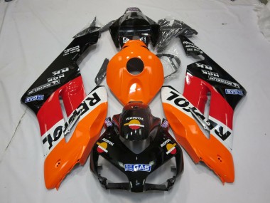 Leuchtend Repsol Mit Logos 2004-2005 Honda CBR1000RR Motorrad Verkleidungen