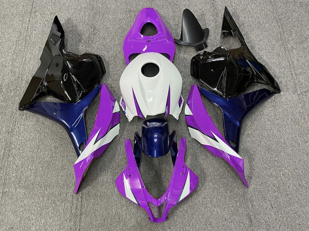 Lila & Weiß 2009-2012 Honda CBR600RR Motorrad Verkleidungen Lila & Weiß 2009-2012 Honda CBR600RR Motorrad Verkleidungen
