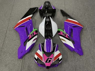 Lila 6 2004-2005 Honda CBR1000RR Motorrad Verkleidungen