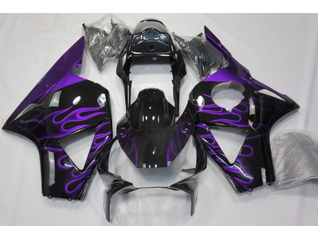 Lila Flamme 2002-2003 Honda CBR954RR Motorrad Verkleidungen Lila Flamme 2002-2003 Honda CBR954RR Motorrad Verkleidungen