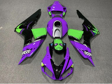 Lila Hai 2006-2007 Honda CBR1000RR Motorrad Verkleidungen