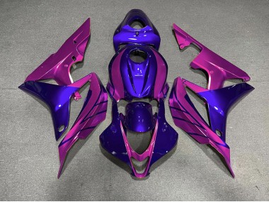 Lila-Pink 2007-2008 Honda CBR600RR Motorrad Verkleidungen