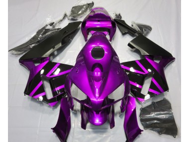 Lila-Schwarz-Design 2005-2006 Honda CBR600RR Motorrad Verkleidungen
