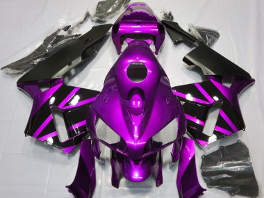 Lila-Schwarz-Design 2005-2006 Honda CBR600RR Motorrad Verkleidungen