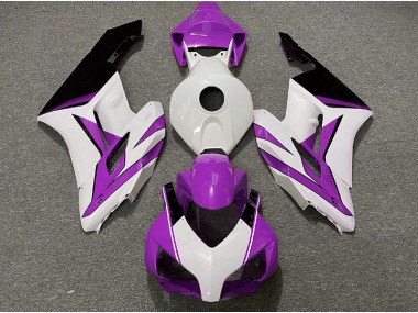 Lila Weiß & Schwarz Glänzend 2004-2005 Honda CBR1000RR Motorrad Verkleidungen