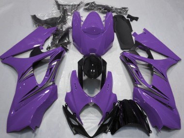 Lila-Stil OEM 2007-2008 Suzuki GSXR 1000 Motorrad Verkleidungen