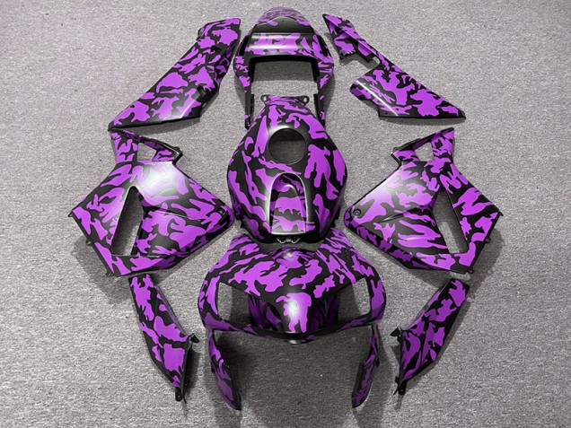 Lila Tarnung 2003-2004 Honda CBR600RR Motorrad Verkleidungen