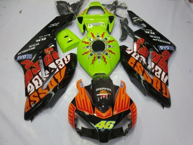 Limette Rossi 2004-2005 Honda CBR1000RR Motorrad Verkleidungen