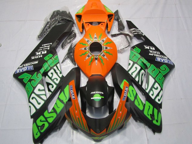 Limette Rossi Matt 2004-2005 Honda CBR1000RR Motorrad Verkleidungen