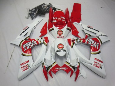 Lucky Strike 2006-2007 Suzuki GSXR 600-750 Motorrad Verkleidungen