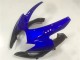 Suzuki GSXR 600/750 Motorrad Verkleidung 2006-2007 - Blau Matt Schwarz