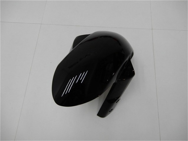 Suzuki GSXR 600/750 Motorrad Verkleidung 2008-2010 - Orange Grau Glanzendes Schwarz