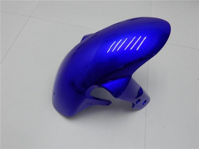 Suzuki GSXR 600/750 Motorrad Verkleidung 2008-2010 - Weiss Blau Schwarz Rot Linie