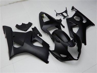 Suzuki GSXR 1000 Motorrad Verkleidung 2003-2004 - Matt Schwarz