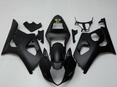 Suzuki GSXR 1000 Motorrad Verkleidung 2003-2004 - Matt Schwarz