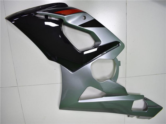 Suzuki GSXR 1000 Motorrad Verkleidung 2005-2006 - Glanzendes Schwarz Silber