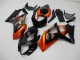 Suzuki GSXR 1000 Motorrad Verkleidung 2007-2008 - Orange Schwarz