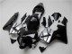 Honda CBR600RR Motorrad Verkleidung 2003-2004 - Silber Glanzendes Schwarz Streifen