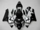 Honda CBR600RR Motorrad Verkleidung 2003-2004 - Silber Glanzendes Schwarz Streifen