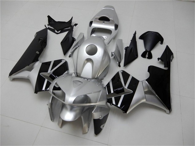 Honda CBR600RR Motorrad Verkleidung 2005-2006 - Silber Schwarz
