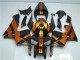 Honda CBR600RR Motorrad Verkleidung 2005-2006 - Orange Schwarz