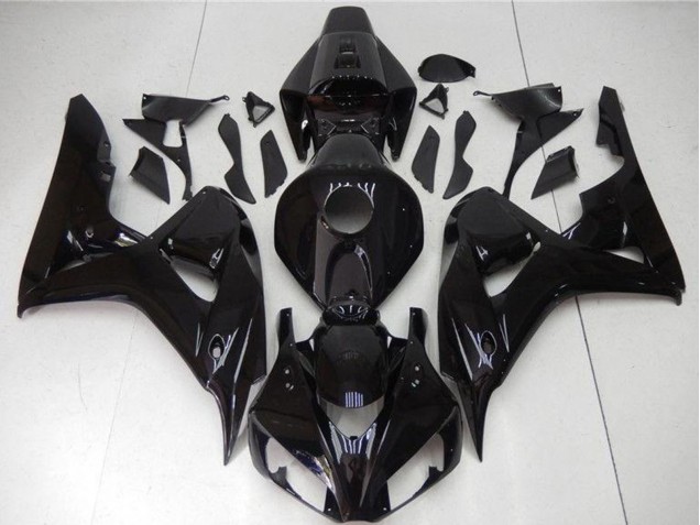 Honda CBR1000RR Motorrad Verkleidung 2006-2007 - Glanzendes Schwarz