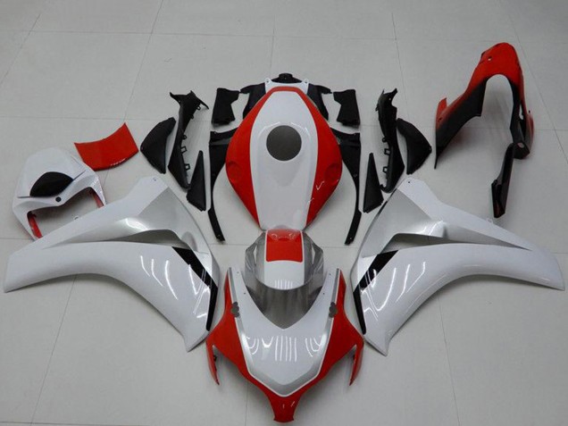 Honda CBR1000RR Motorrad Verkleidung 2008-2011 - Weiss Rot