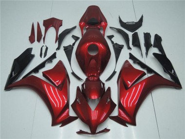 Honda CBR1000RR Motorrad Verkleidung 2012-2016 - Rot Schwarz