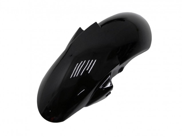 Yamaha YZF R6 Motorrad Verkleidung 2003-2004 - Glanzendes Schwarz Matt Schwarz