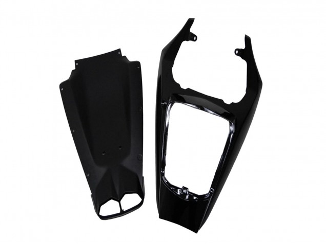 Yamaha YZF R6 Motorrad Verkleidung 2003-2004 - Glanzendes Schwarz Matt Schwarz