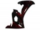 Yamaha YZF R6 Motorrad Verkleidung 2003-2004 - Glanzendes Schwarz Rot Flamme