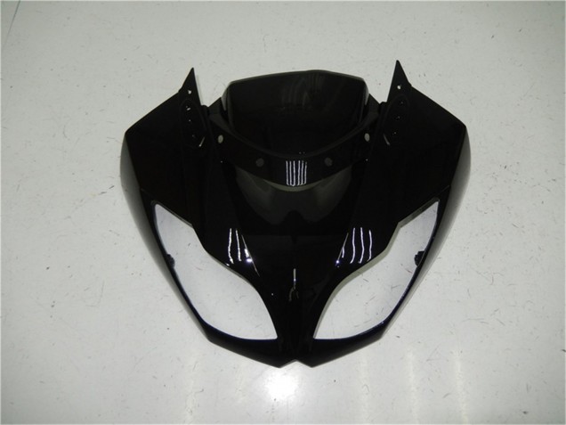 Kawasaki ZX6R Motorrad Verkleidung 2009-2012 - Glanzendes Schwarz