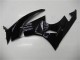 Kawasaki ZX6R Motorrad Verkleidung 2009-2012 - Glanzendes Schwarz