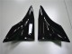 Kawasaki ZX10R Motorrad Verkleidung 2006-2007 - Glanzendes Schwarz Grun Flamme