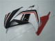 Kawasaki Ninja 300 EX300R Motorrad Verkleidung 2013-2024 - Weiss Rot Schwarz