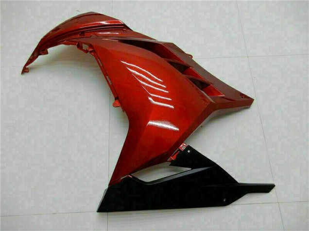Kawasaki Ninja 300 EX300R Motorrad Verkleidung 2013-2024 - Rot Schwarz