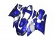 Yamaha YZF R1 Motorrad Verkleidung 2000-2001 - Blau Weiss